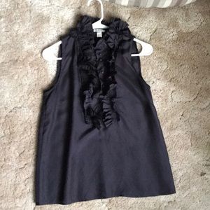 J Crew Silk sleeveless shirt